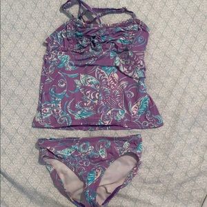 Lands End Kids two-piece swimsuit